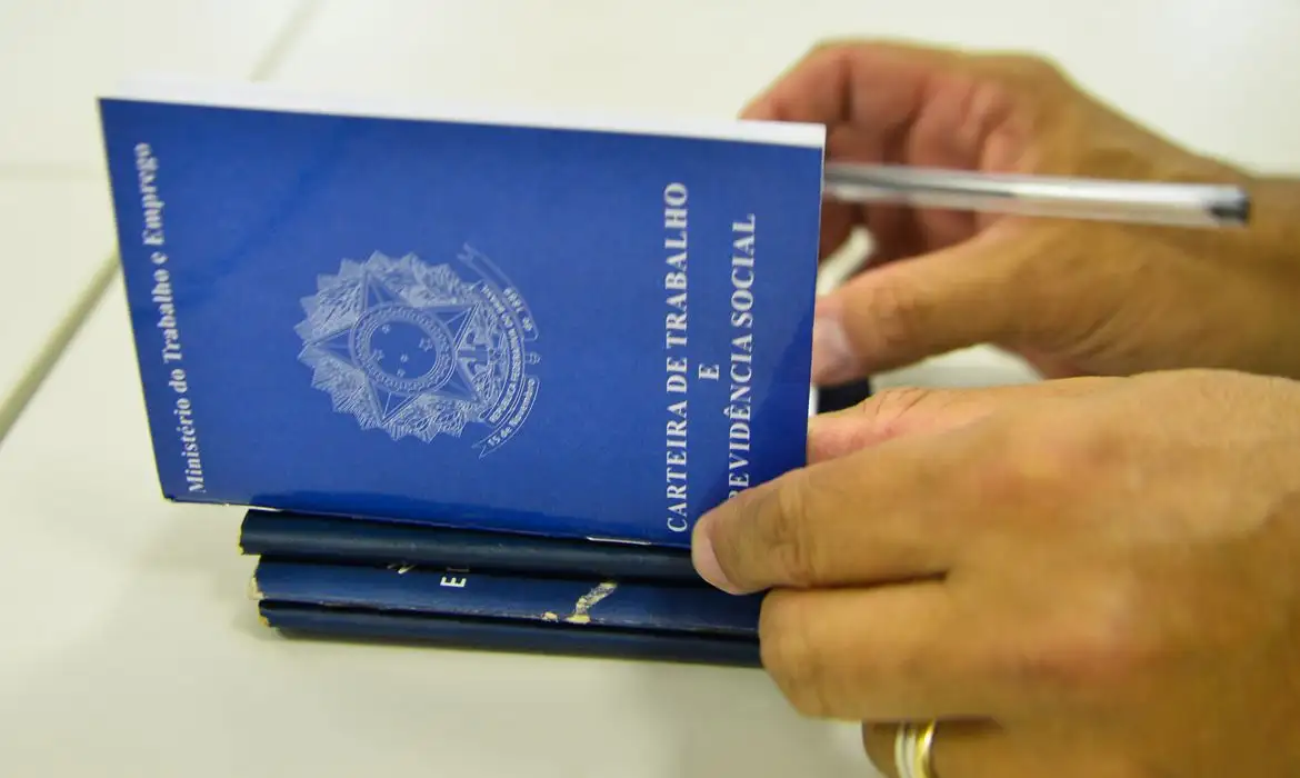 Empregos com carteira assinada batem recorde, segundo IBGE (Foto: )