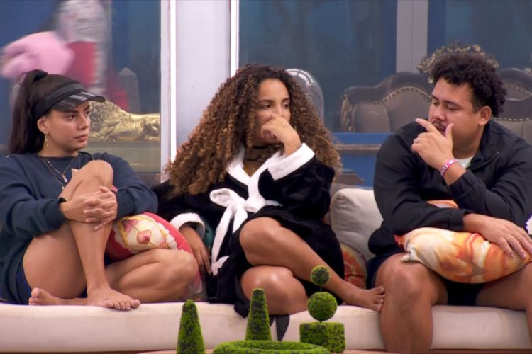 Fernanda, Pitel e Lucas criticam falas de Davi após formação do paredão