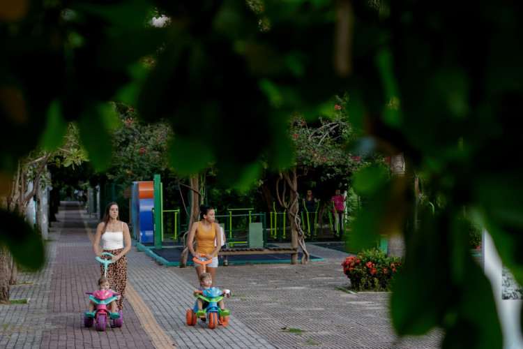 No Parque do Cocó é possível aproveitar o dia com atividades ao ar livre durante as férias das crianças e fora delas também 