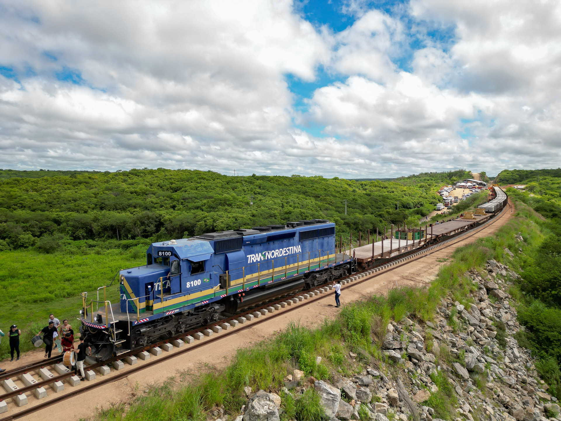 ￼TRANSNORDESTINA é considerada um importante vetor de desenvolvimento no Nordeste (Foto: AURÉLIO ALVES)