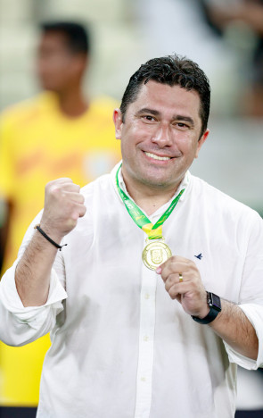 João Paulo Silva, presidente do Ceará(Foto: AURÉLIO ALVES)