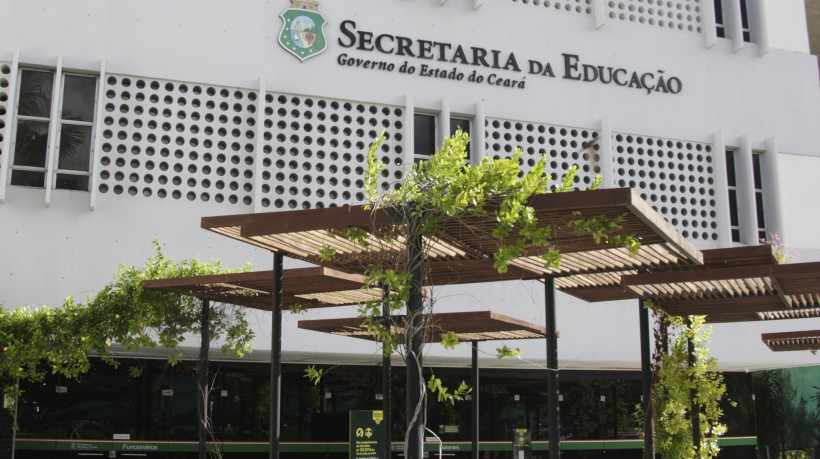 Imagem de apoio ilustrativo: sede da Secretaria da Educação do Ceará (Seduc), no bairro Cambeba, em Fortaleza