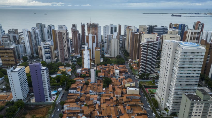 Fortaleza, vista aérea