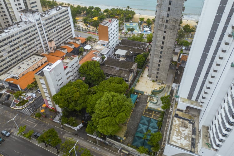 Fortaleza, CE, BR 19.04.24 - Vista aérea da sede do Labomar  (Fco Fontenele/O POVO)