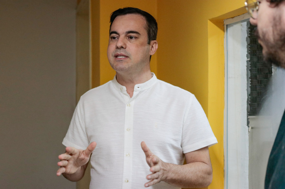 Capitão Wagner (União Brasil), pré-candidato a prefeitura de Fortaleza(Foto: Yuri Allen/Especial para O POVO - 24/6/2024)