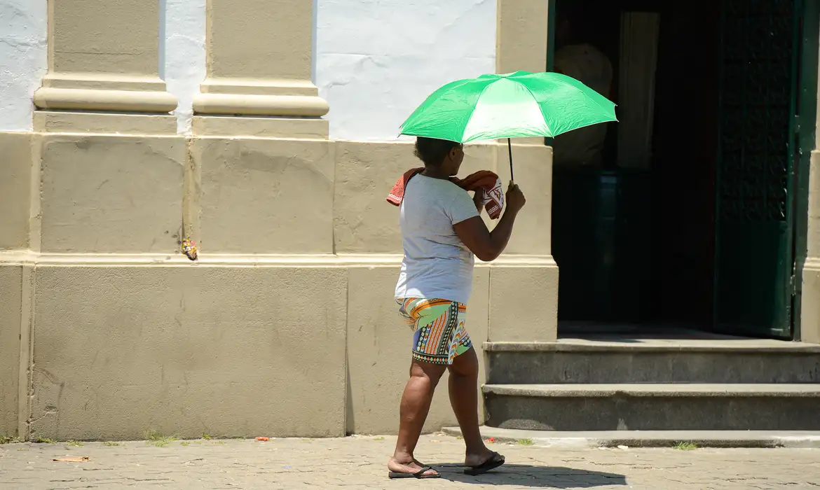 Onda de calor gera alerta para MS e parte do estado de SP (Foto: © Tomaz Silva/Agência Brasil)