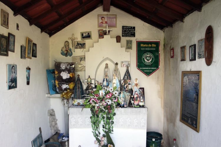 Capela de Maria de Bil, em Várzea Alegre, em 2011