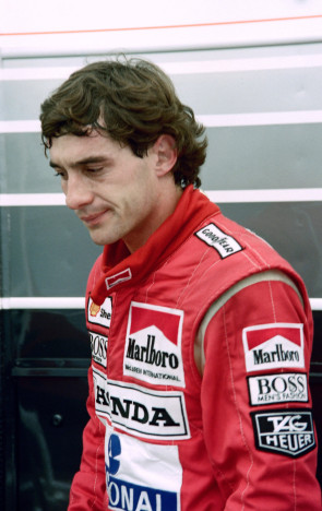 Ayrton Senna no Grande Prêmio da Itália de Fórmula 1, em 1990(Foto: Pascal PAVANI, Jean-Loup GAUTREAU / AFP)