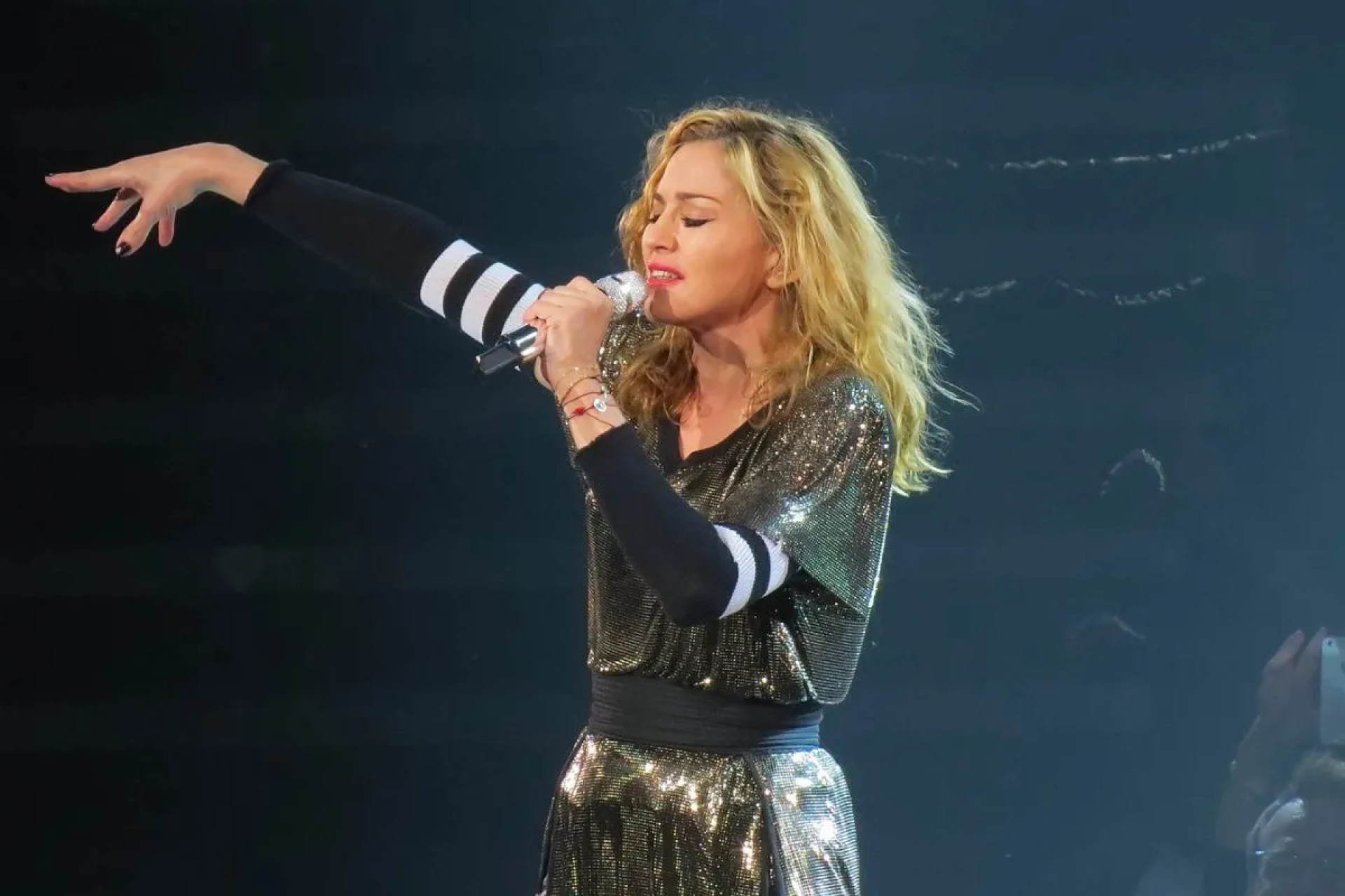 Madonna em show (Foto: Wikimedia Commons)