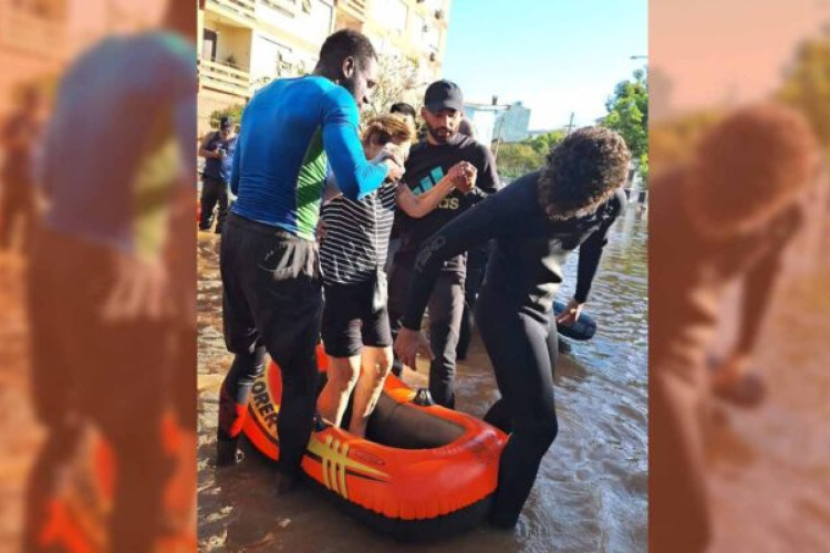 Inte e Grêmio têm atividades afetadas pelas enchentes, sem previsão de retorno e buscam assistir funcionários e torcedores durante catástrofe