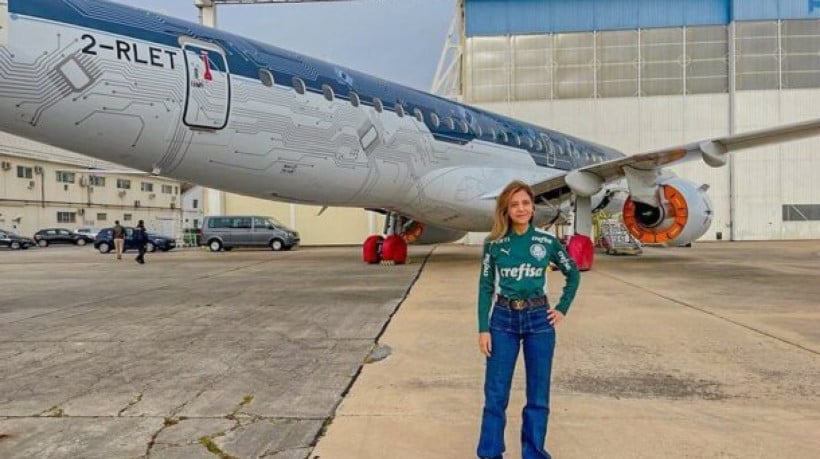 Presidente do Palmeiras liberou aeronave para ajudar vítimas das fortes chuvas que acontecem no Rio Grande do Sul 