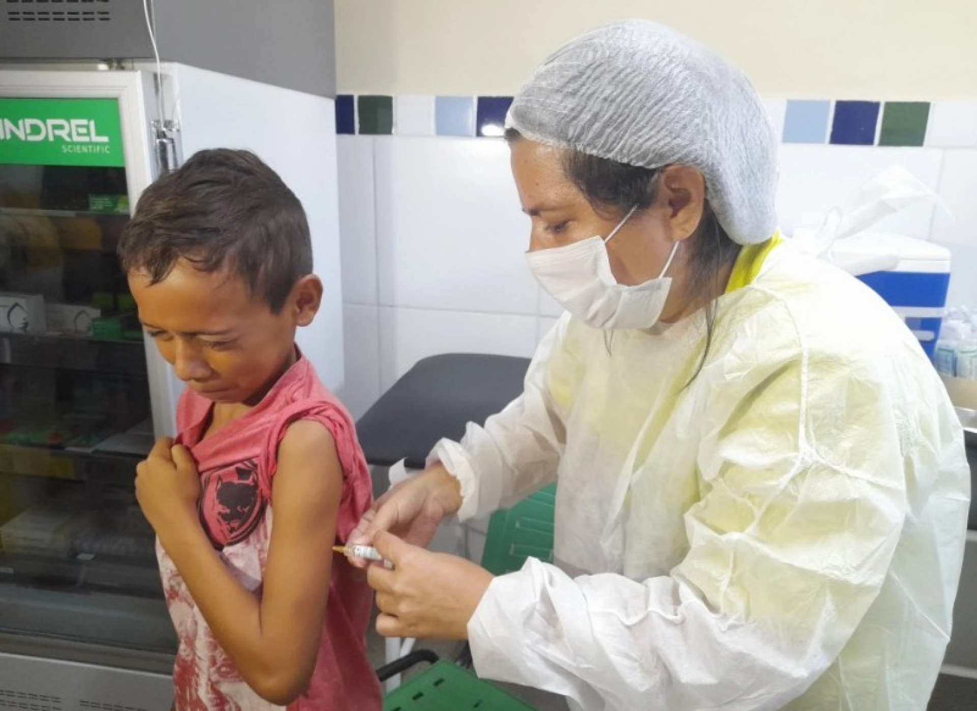 Vacinação contra a dengue começa em Fortaleza e outros três cidades do Ceará (Foto: Gabriel Damasceno/Especial para O POVO)