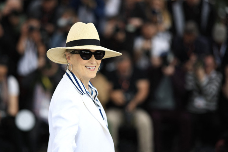 A atriz Meryl Streep é homenageada no 77º Festival de Cannes