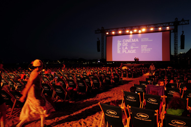 Exibição de filmes no 77º Festival de Cannes 