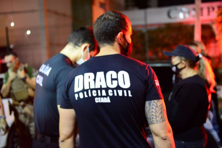 Imagem de apoio ilustrativo. Operação foi coordenada pela Delegacia de Repressão às Ações Criminosas Organizadas (Draco) e teve apoio da Delegacia Municipal de Bela Cruz