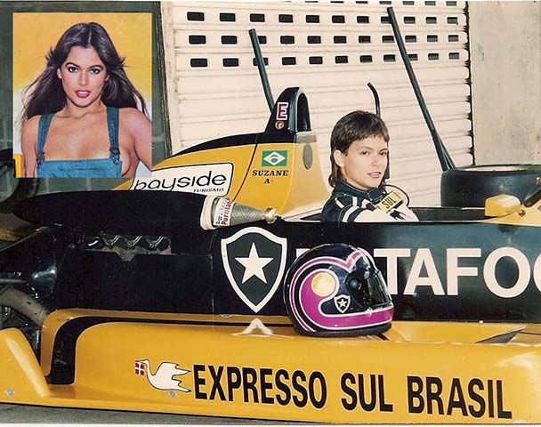 E tem brasileiros nessa lista. A atriz carioca Suzane Carvalho tinha desde criança o sonho de pilotar carros. Em 1989, começou no Kart e foi campeã brasileira. Passou pelas Fórmulas 1600, Ford, 2000 Canadense e 2000 Italiana. Figura no Livro dos Recordes 