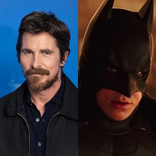 Christian Bale: Estrelou a trilogia de Christopher Nolan, composta pelos filmes Batman Begins (2005), The Dark Knight (2008) e The Dark Knight Rises (2012). Bale retomou a versão mais soturna e complexa do herói e foi muito bem recebido pelo público