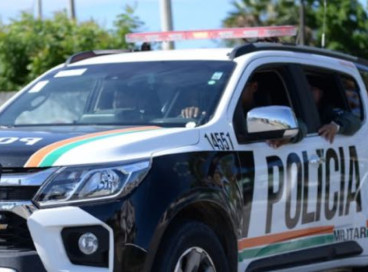 Imagem de apoio ilustrativo. Viatura da Polícia Militar do Ceará 