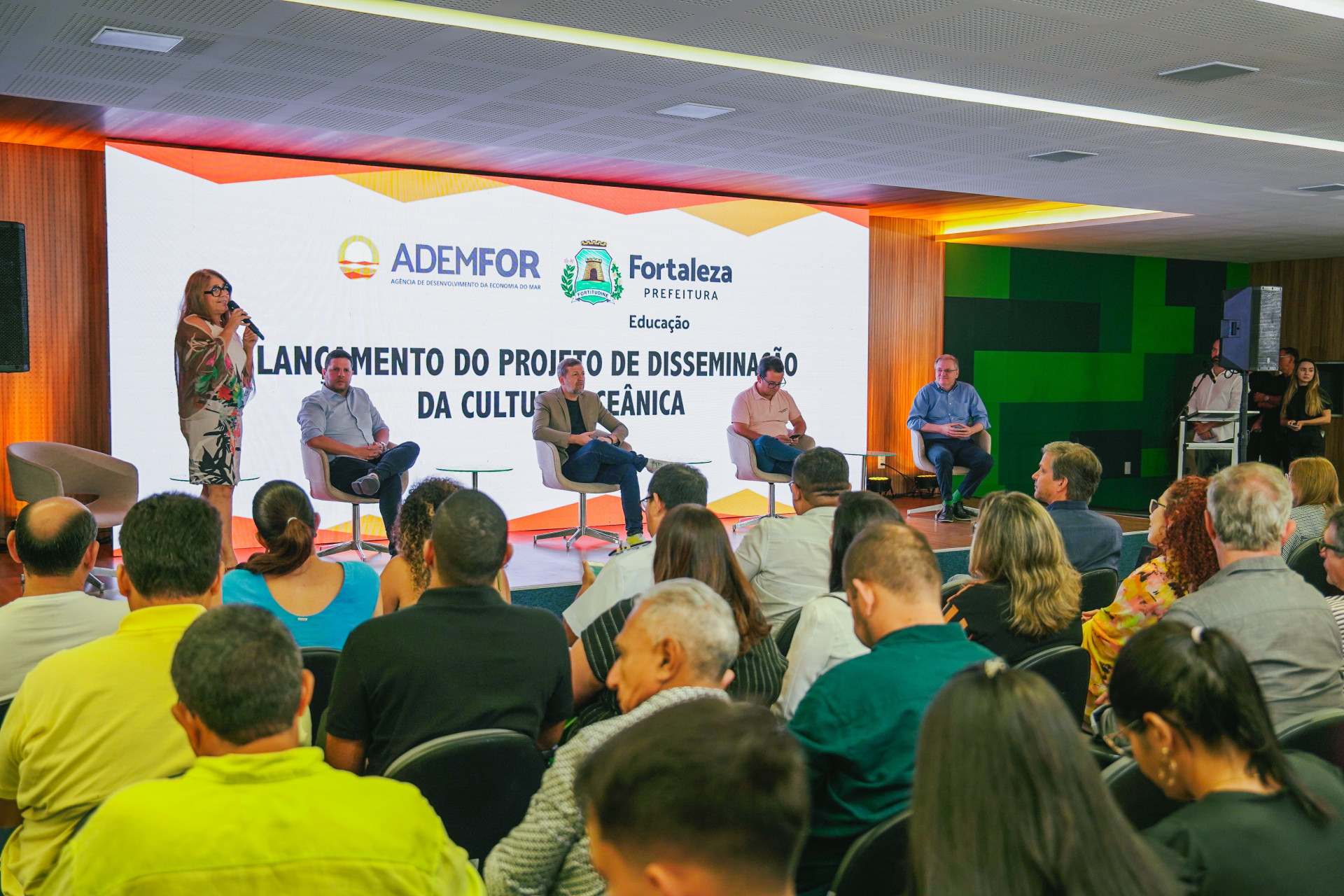 Alunos de seis escolas de Fortaleza terão letramento sobre oceanos (Foto: Tainá Cavalcante/Prefeitura de Fortaleza)