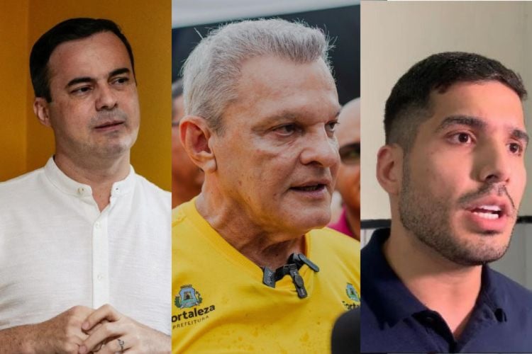 Capitão Wagner (União), José Sarto (PDT) e André Fernandes (PL) lideram pesquisa eleitoral