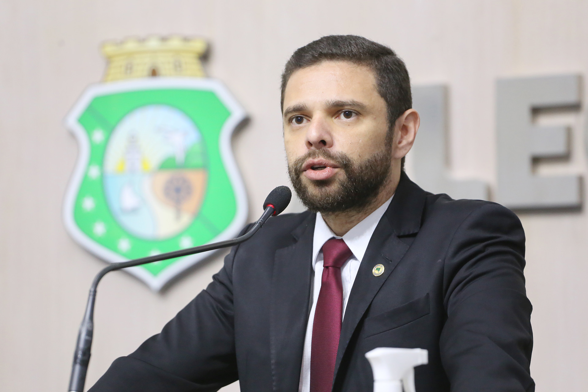 ￼O deputado estadual Júlio César Filho (PT) (Foto: Junior Pio/Alece)