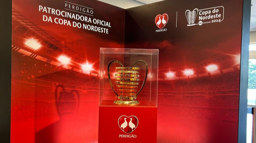 Perdigão foi patrocinadora oficial da Copa do Nordeste 2024 