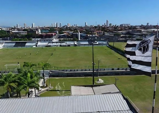 VIsta aérea da Sede do Ceará Sporting Club