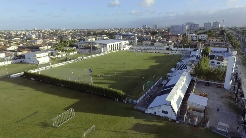 VIsta aérea da Sede do Ceará Sporting Club. 