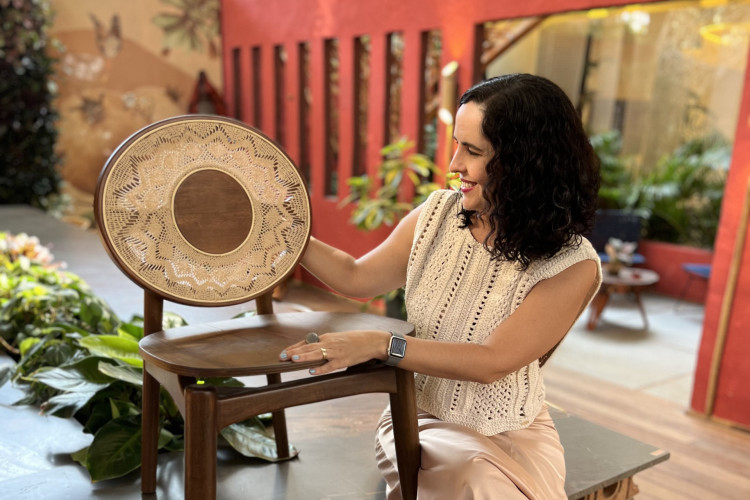 Arquiteta cearense Camila Fiuza irá expor criações durante Feira na Rosenbaum, que será realizada no Museu da Indústria em Fortaleza