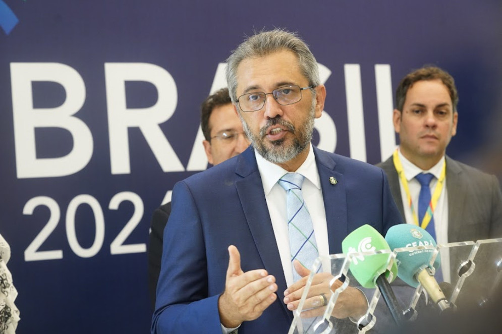 De acordo com o governador do Estado, Elmano de Freitas, o encontro traz possibilidades de repercussões positivas.(Foto: Carlos Gibaja)