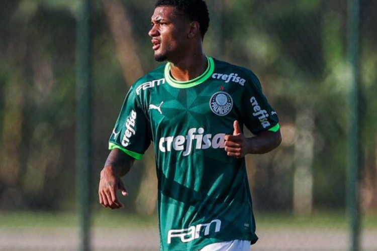 Partida entre Palmeiras e Portuguesa, válida pela sexta rodada da terceira fase do Campeonato Paulista Sub-20, na Academia de Futebol 2, em Guarulhos-SP. (Foto: Fabio Menotti/Palmeiras/by Canon)