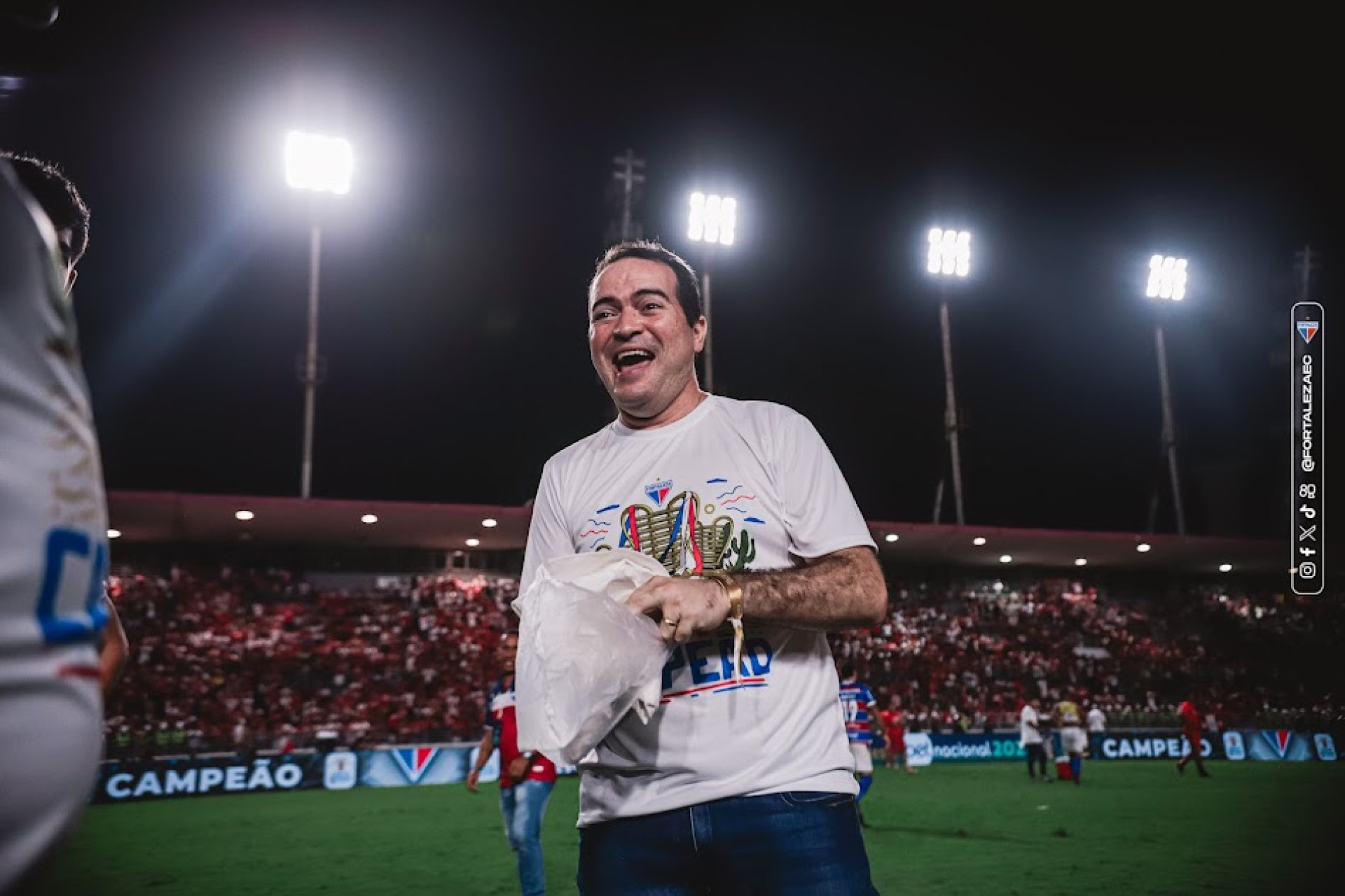 Marcelo Paz, CEO da SAF do Fortaleza, é referência em gestão no futebol brasileiro (Foto: Mateus Lotif/Fortaleza EC)