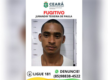 Fugitivo da CPPL III, Jurandir Texeira de Paula 