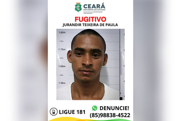 Fugitivo da CPPL III, Jurandir Texeira de Paula