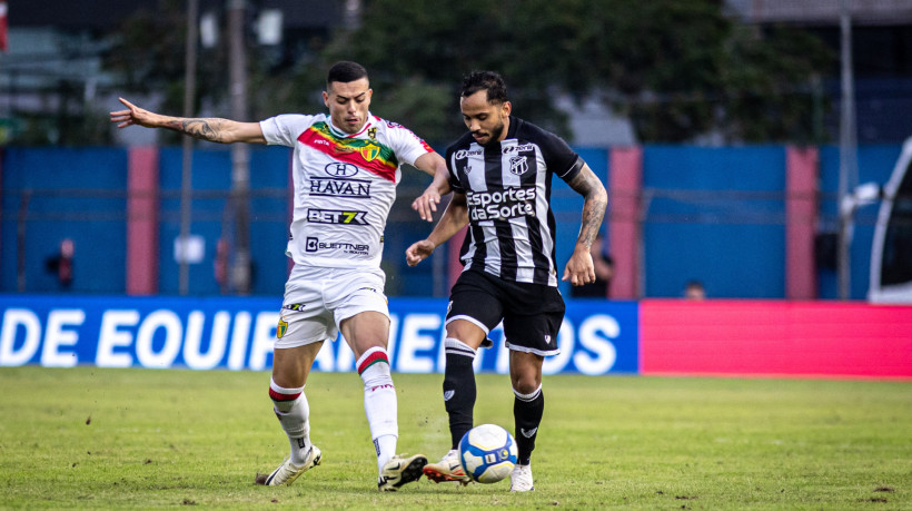 Lourenço em atuação contra o Brusque-SC pela 10ª rodada da Série B do Campeonato Brasileiro