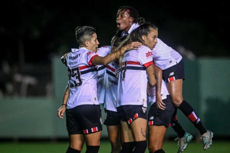 Fluminense_vs_São_Paulo- Campeonato brasileiro feminino - NAYRA HALM/CBF