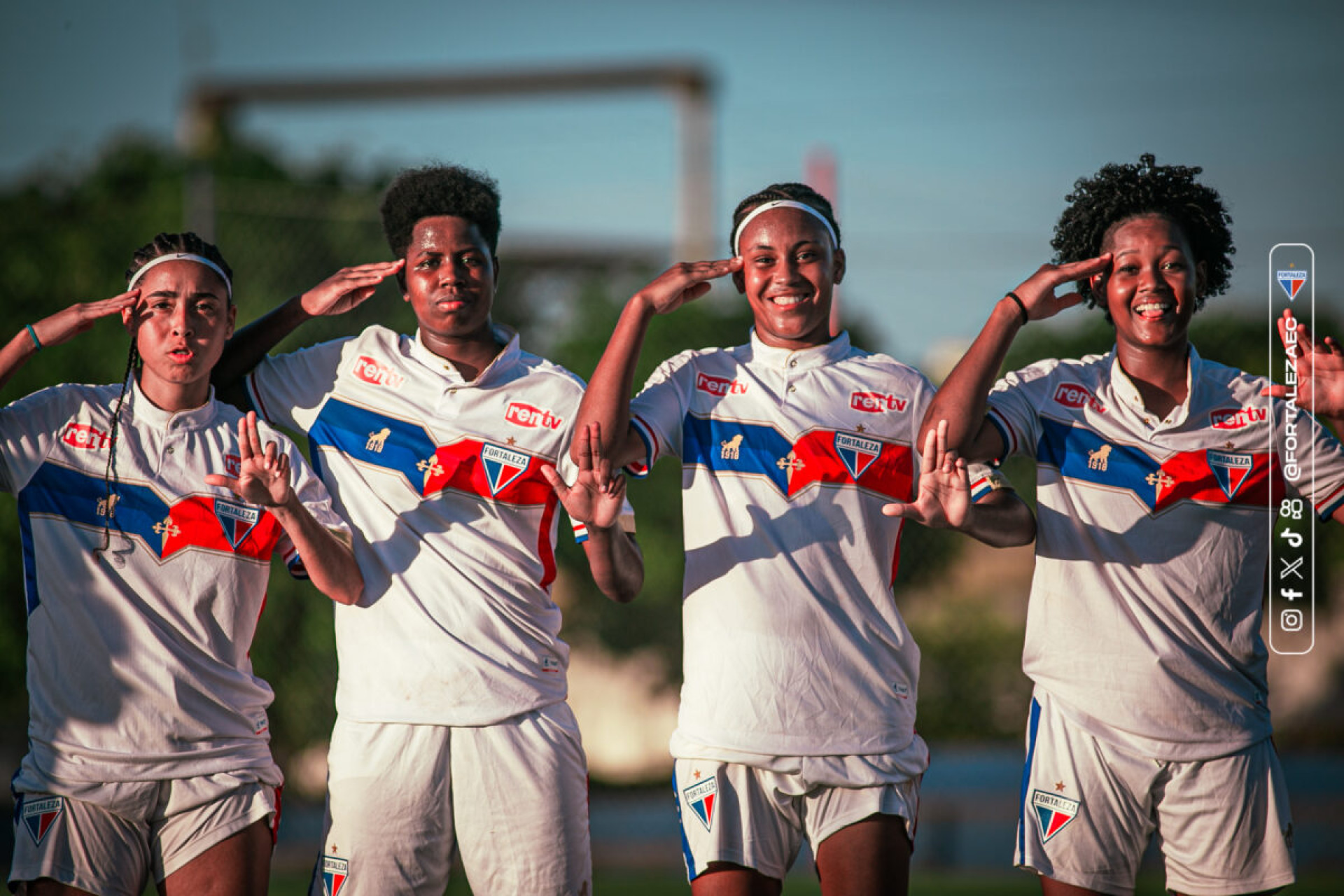 Fortaleza tem ótimo desempenho em duas competições de base com time feminino no primeiro semestre de 2024.  (Foto: João Moura/Fortaleza EC)