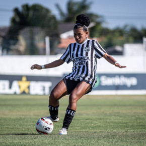 Nathy defendeu o Ceará em 2023, com quem conquistou o título do Campeonato Cearense diante do Fortaleza.  (Foto: Gabriel Silva/Ceará SC )