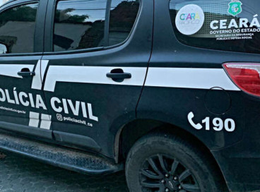 Foto de apoio ilustrativo (carro da Polícia Civil do Ceará). Suspeito foi colocado novamente à disposição da Justiça. 