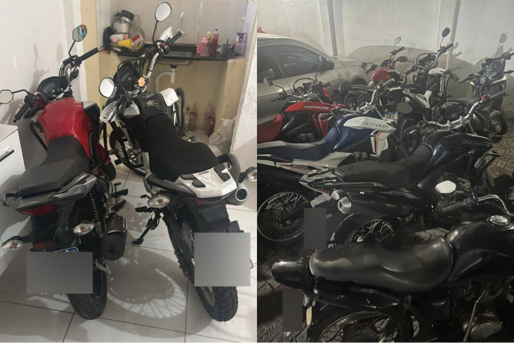 Cinco pessoas com motocicletas adulteradas foram presas  nos bairros Planalto Pici e Carlito Pamplona, na Capital