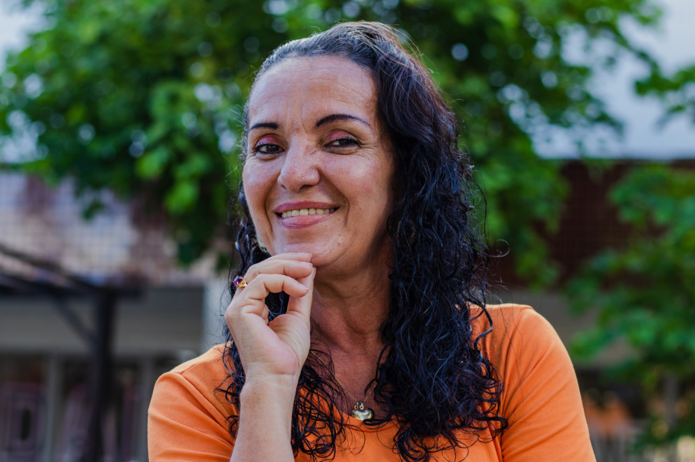 A atriz cearense Jamilca Brito participou como figurante da novela Tropicaliente.(Foto: FERNANDA BARROS)