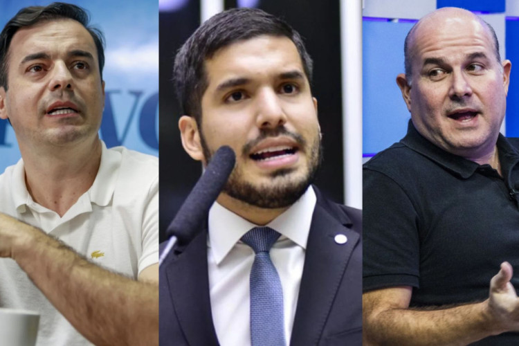 Capitão Wagner (União Brasil), André Fernandes (PL) e Roberto Cláudio (PDT) criticaram atuação do Governo do Ceará sobre a segurança pública