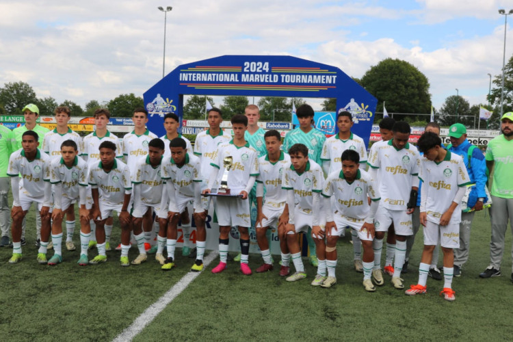 Time Sub-15 do Palmeiras encerrou sua participação no Marveld Tournament
