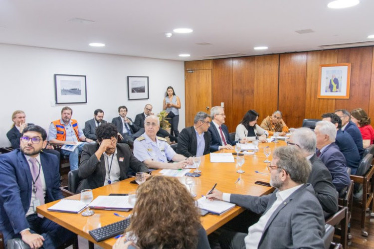 Reunião da Sala de Situação para controle e prevenção do desmatamento e de incêndios no Pantanal