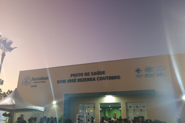 Novo posto de saúde é inaugurado no bairro da Parangaba em Fortaleza nesta terça-feira, 25.