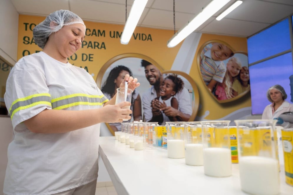 O levantamento mostrou que 44,1% das pessoas citaram o leite Ninho.(Foto: Jorge Abe/Nestlé)