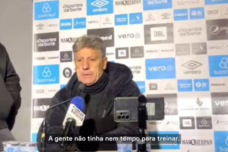 Renato comenta melhora de Pavón e sua situação no Grêmio