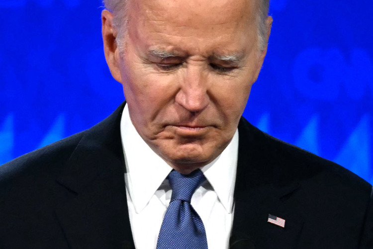 ￼BIDEN deixou o debate ainda mais pressionado