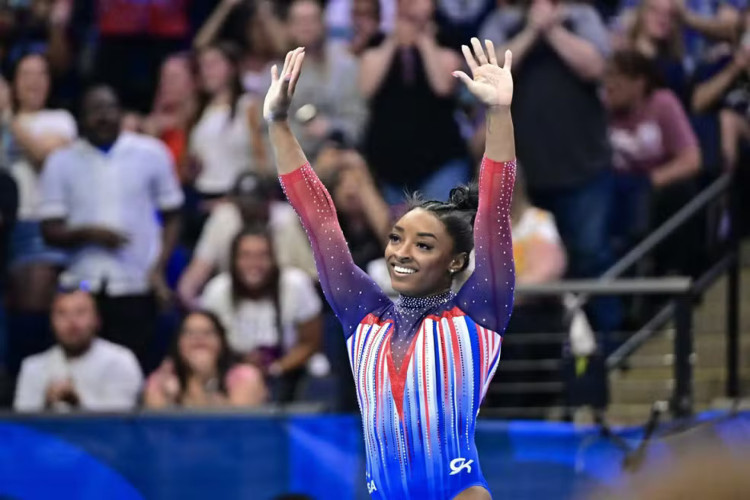 Simone Biles está classificada para as Olimpíadas Paris 2024