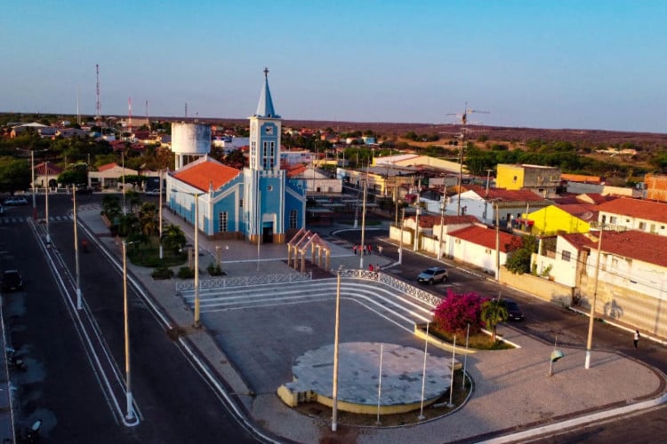 A cidade de Aiuaba, no Sertão Central, registrou a menor temperatura desta quinta-feira